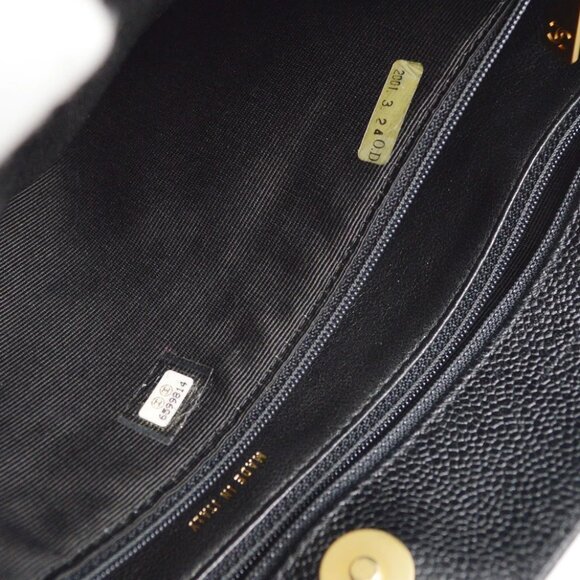 Chanel Black Calfskin Shoulder Tote Bag XX40154 - Picture 4 of 8